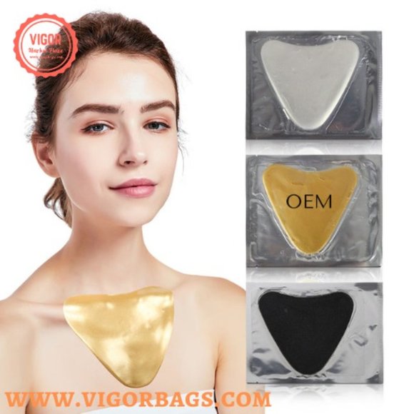 Hydrogel Gel Anti Wrinkle Gold Collagen Decollete Chest Pad - Picture 1 of 11